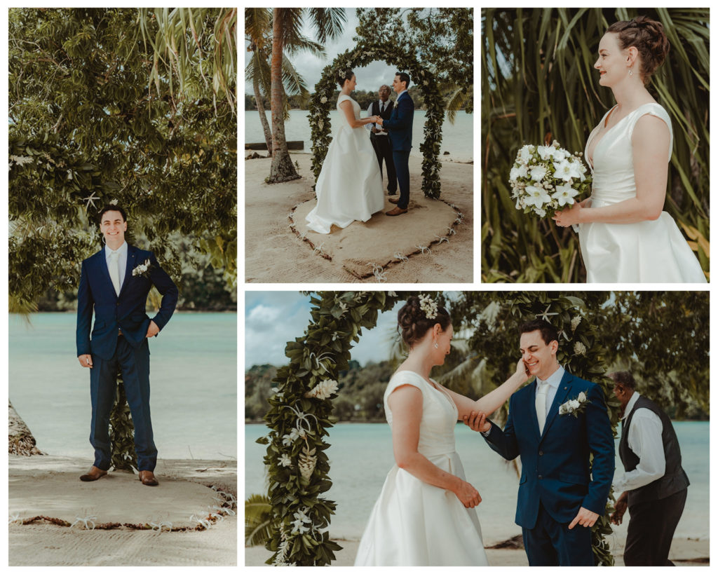 Erakor island Elopement ceremony