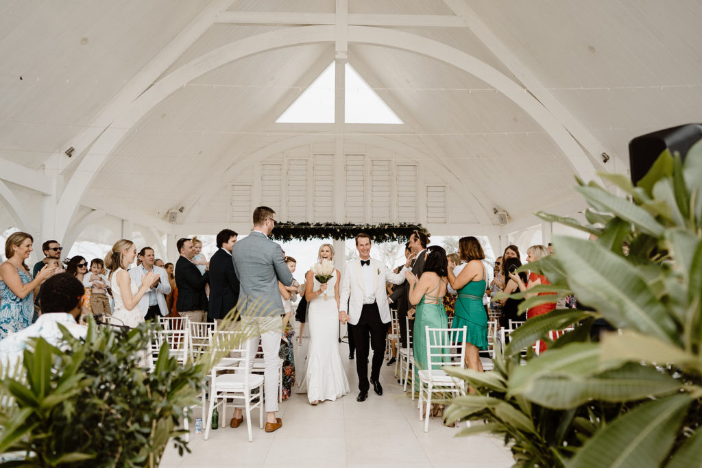 Tamanu on the beach venue for Vanuatu weddings with covered chapel